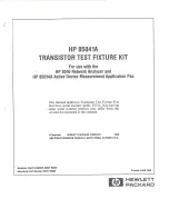 Preview for 5 page of Keysight Technologies 85041A Operating And Service Manual