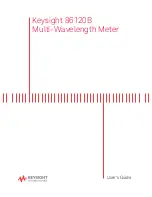 Preview for 1 page of Keysight Technologies 86120B User Manual