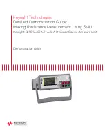 Preview for 1 page of Keysight Technologies B2901A Demonstration Manual