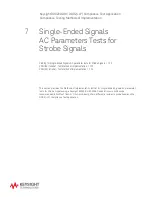 Preview for 135 page of Keysight Technologies D9020DDRC Manual