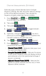 Preview for 12 page of Keysight Technologies FieldFox Quick Reference Manual