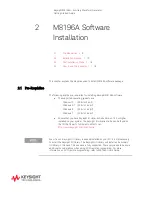 Preview for 9 page of Keysight Technologies M8196A Getting Started Manual