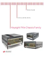 Preview for 1 page of Keysight Technologies M9010A PXIe Service Manual