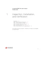 Preview for 17 page of Keysight Technologies M9260A Startup Manual