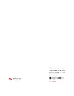 Preview for 45 page of Keysight Technologies M9260A Startup Manual