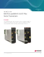 Preview for 1 page of Keysight Technologies M9410A Configuration Manual