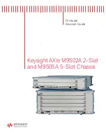 Keysight Technologies M9502A AXIe Firmware Revision Manual preview