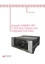 Предварительный просмотр 1 страницы Keysight Technologies M9506A-BC1 Instruction Manual