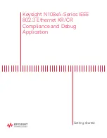 Keysight Technologies N1081A Getting Started предпросмотр