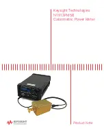 Preview for 1 page of Keysight Technologies N1913PM5B Product Note