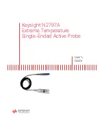 Preview for 1 page of Keysight Technologies N2797A User Manual