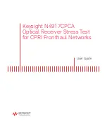 Keysight Technologies N4917CPCA User Manual preview