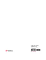 Preview for 52 page of Keysight Technologies N778 B Series Getting Started Manual