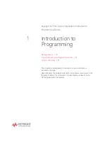 Preview for 9 page of Keysight Technologies N778 C Series Programming Manual