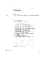 Предварительный просмотр 123 страницы Keysight Technologies N8262A Programming Manual