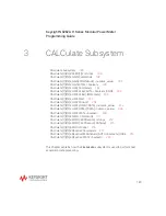 Предварительный просмотр 185 страницы Keysight Technologies N8262A Programming Manual