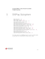 Предварительный просмотр 241 страницы Keysight Technologies N8262A Programming Manual