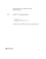 Предварительный просмотр 605 страницы Keysight Technologies N8262A Programming Manual