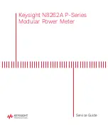 Keysight Technologies N8262A Service Manual preview