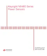 Preview for 1 page of Keysight Technologies N8480 Series Operating And Service Manual