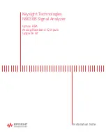 Preview for 1 page of Keysight Technologies N9030B Installation Note