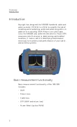 Предварительный просмотр 8 страницы Keysight Technologies N9330B User Manual