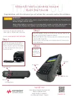 Предварительный просмотр 1 страницы Keysight Technologies N99xxA Series Quick Start Manual