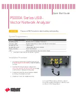 Preview for 1 page of Keysight Technologies P5000A Series Quick Start Manual