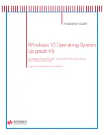 Preview for 1 page of Keysight Technologies PNA-X N5264B Installation Manual