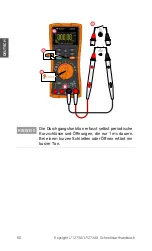 Preview for 60 page of Keysight Technologies U1273A Quick Start Manual