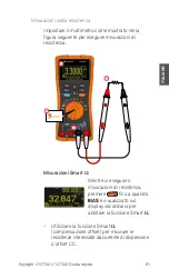 Preview for 81 page of Keysight Technologies U1273A Quick Start Manual