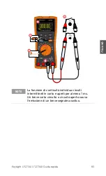 Preview for 83 page of Keysight Technologies U1273A Quick Start Manual