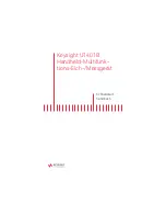 Preview for 43 page of Keysight Technologies U1401B Quick Start Manual