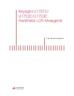 Preview for 21 page of Keysight Technologies U1731C Quick Start Manual