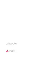 Preview for 5 page of Keysight Technologies U3020AD01 User'S And Service Manual