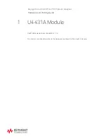 Preview for 13 page of Keysight Technologies U4431A Hardware And Probing Manual