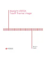 Предварительный просмотр 1 страницы Keysight Technologies U5855A Service Manual