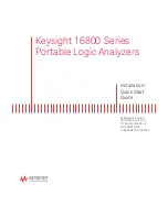 Предварительный просмотр 2 страницы Keysight 16801A Installation And Quick Start Manual