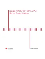 Keysight 1914A User Manual предпросмотр