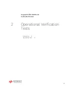 Предварительный просмотр 27 страницы Keysight 3458A Calibration Manual