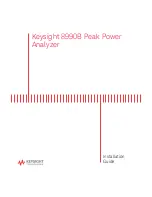 Предварительный просмотр 1 страницы Keysight 8990B Installation Manual