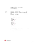 Предварительный просмотр 47 страницы Keysight 8990B Programming Manual