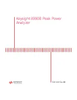 Предварительный просмотр 1 страницы Keysight 8990B Service Manual