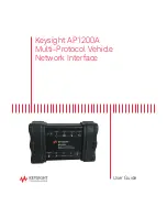 Keysight AP1200A User Manual preview