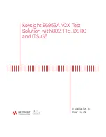 Keysight E6953A Installation & User Manual предпросмотр