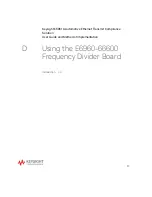 Preview for 65 page of Keysight E6961A User Manual And Method Of Implementation