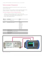 Предварительный просмотр 4 страницы Keysight HSA N9342C Demonstration Manual