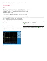 Предварительный просмотр 10 страницы Keysight HSA N9342C Demonstration Manual