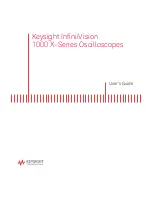 Предварительный просмотр 1 страницы Keysight InfiniiVision  DSOX1102A User Manual