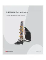 Keysight M5200A Startup Manual preview